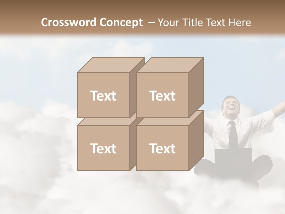 Work Outdoor Cloud PowerPoint Template