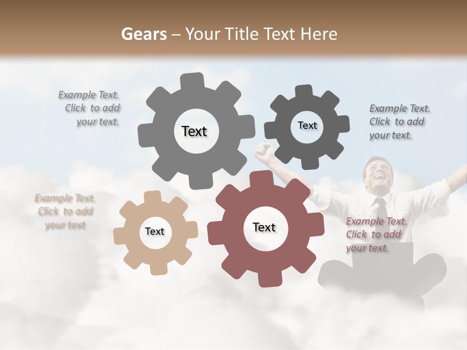 Work Outdoor Cloud PowerPoint Template