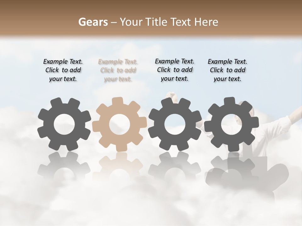 Work Outdoor Cloud PowerPoint Template