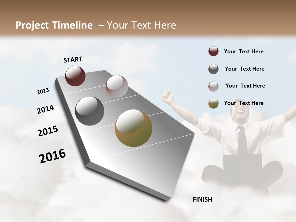 Work Outdoor Cloud PowerPoint Template