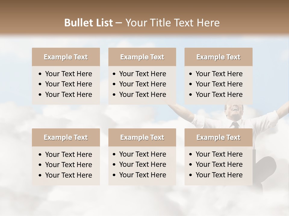 Work Outdoor Cloud PowerPoint Template