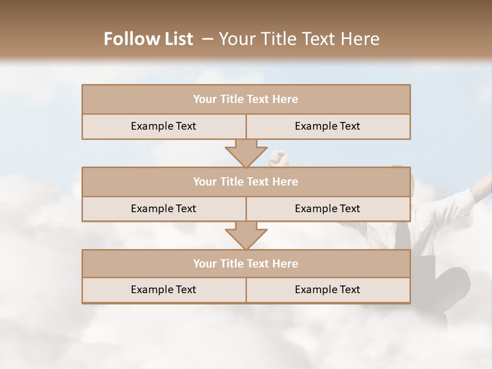 Work Outdoor Cloud PowerPoint Template