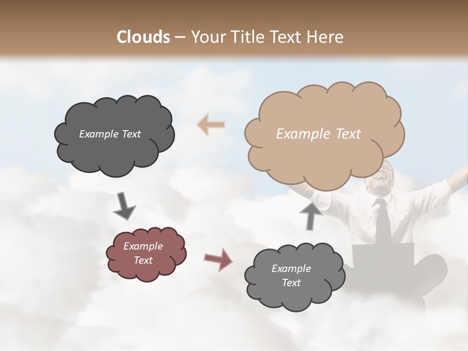 Work Outdoor Cloud PowerPoint Template