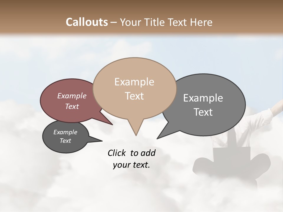 Work Outdoor Cloud PowerPoint Template