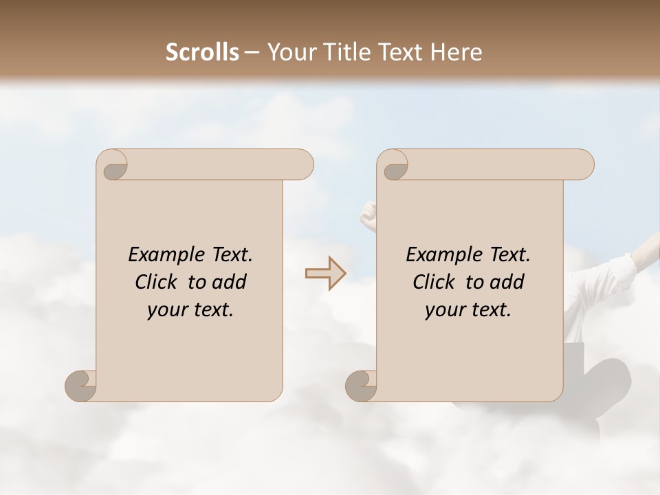 Work Outdoor Cloud PowerPoint Template