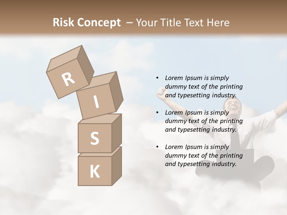 Work Outdoor Cloud PowerPoint Template