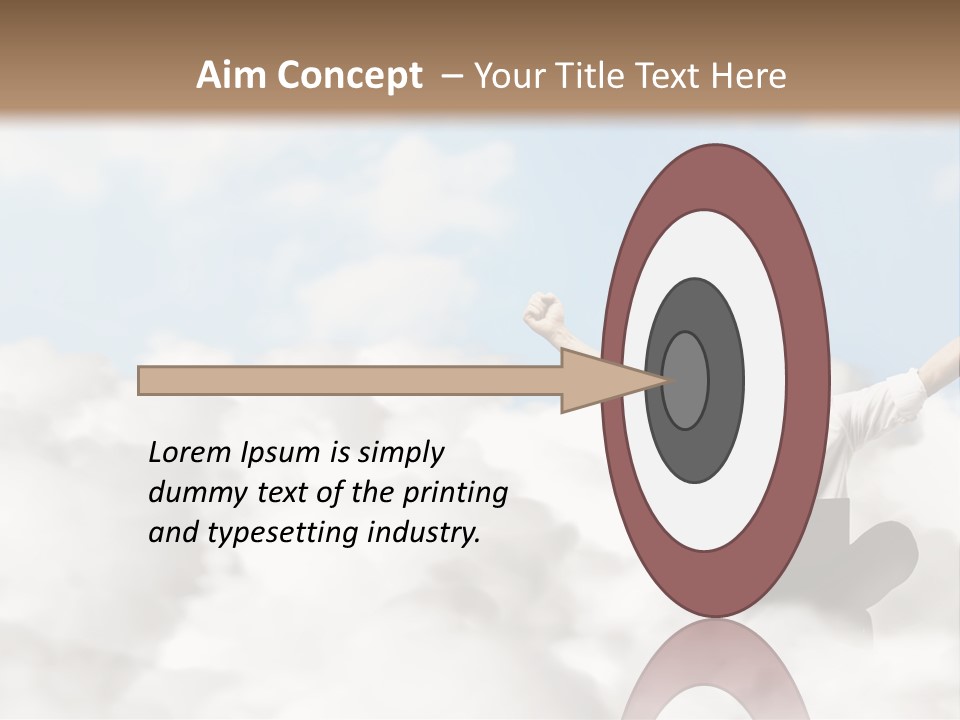 Work Outdoor Cloud PowerPoint Template