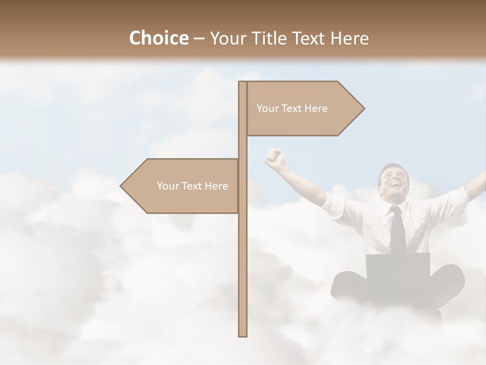 Work Outdoor Cloud PowerPoint Template