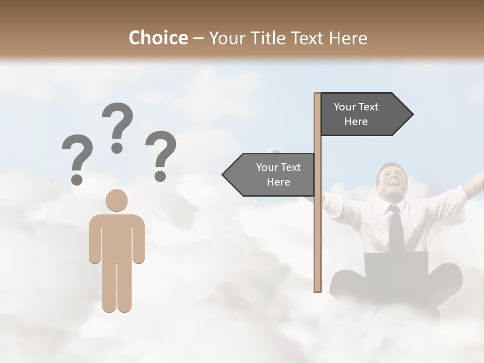 Work Outdoor Cloud PowerPoint Template