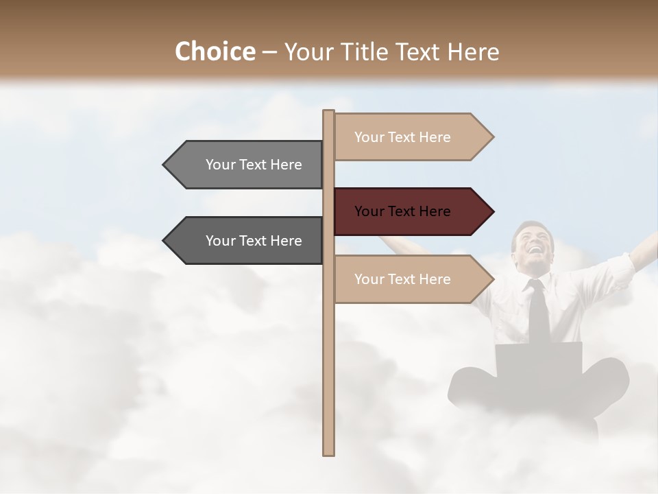 Work Outdoor Cloud PowerPoint Template