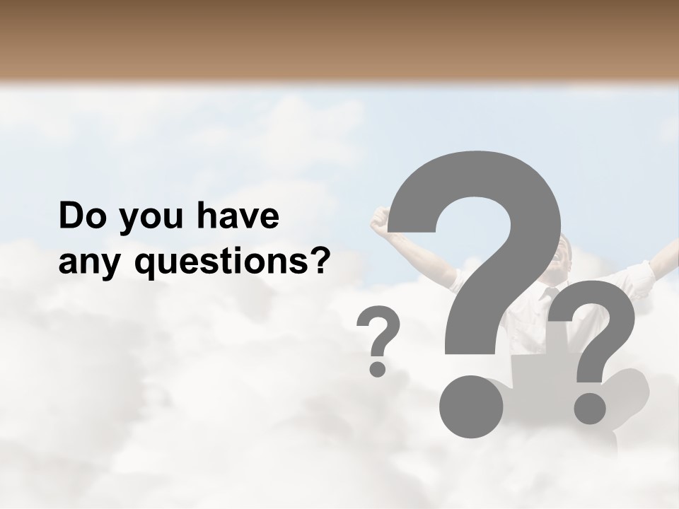 Work Outdoor Cloud PowerPoint Template