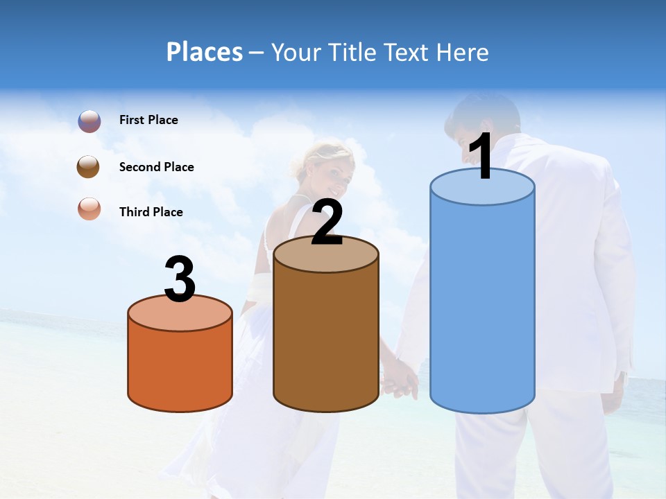 Destination Crystal Water Resort PowerPoint Template