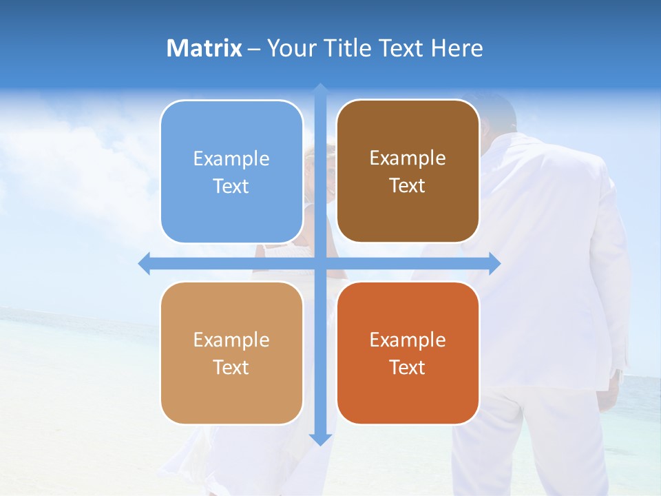 Destination Crystal Water Resort PowerPoint Template