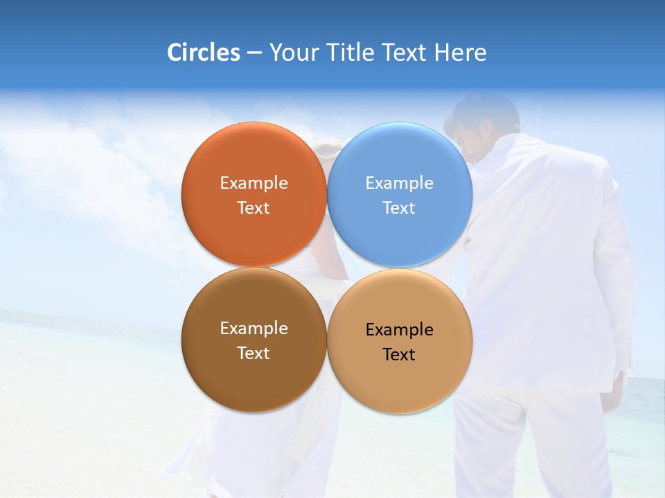 Destination Crystal Water Resort PowerPoint Template