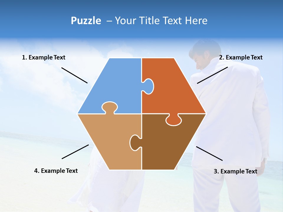 Destination Crystal Water Resort PowerPoint Template