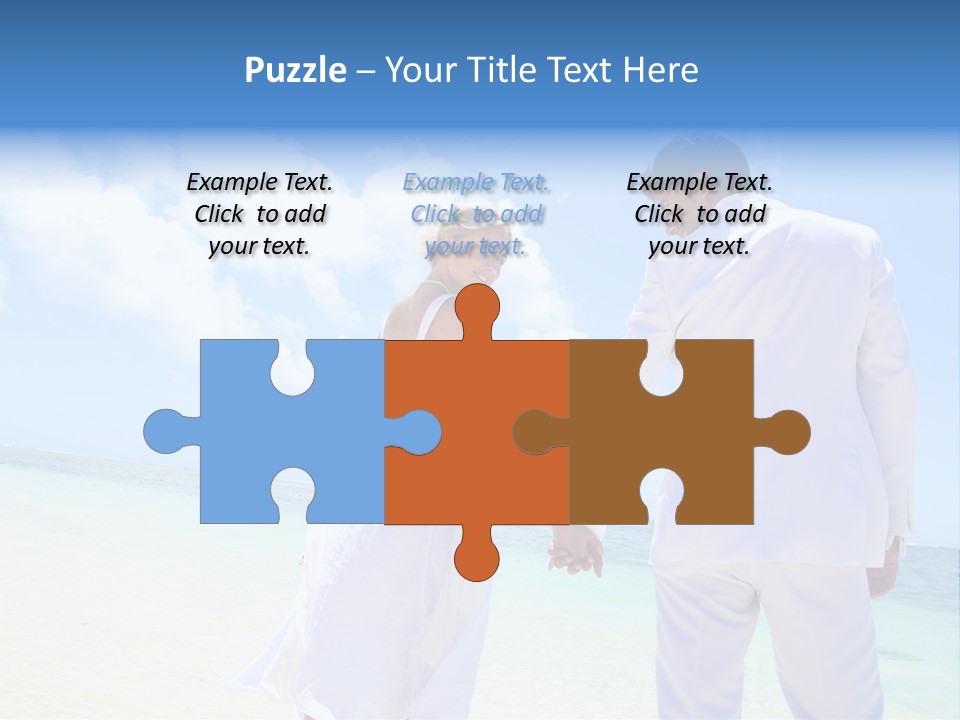 Destination Crystal Water Resort PowerPoint Template