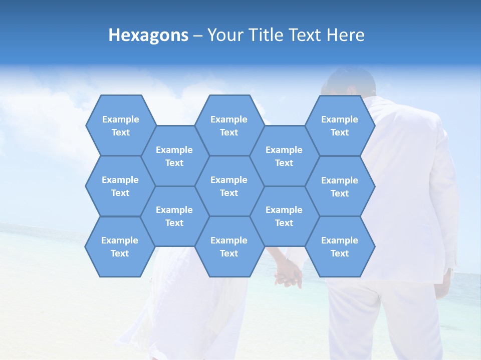 Destination Crystal Water Resort PowerPoint Template