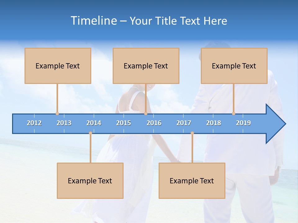 Destination Crystal Water Resort PowerPoint Template