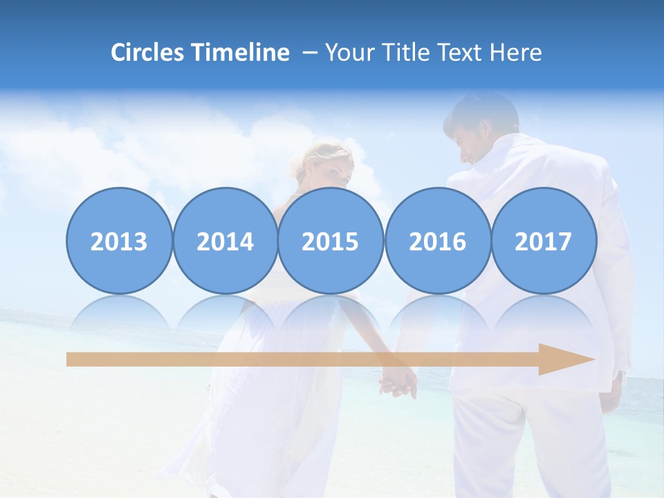 Destination Crystal Water Resort PowerPoint Template