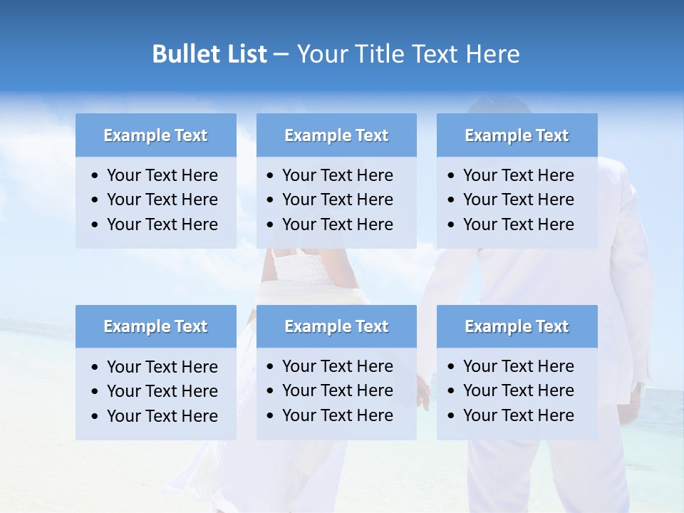 Destination Crystal Water Resort PowerPoint Template