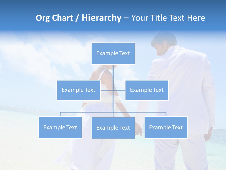 Destination Crystal Water Resort PowerPoint Template