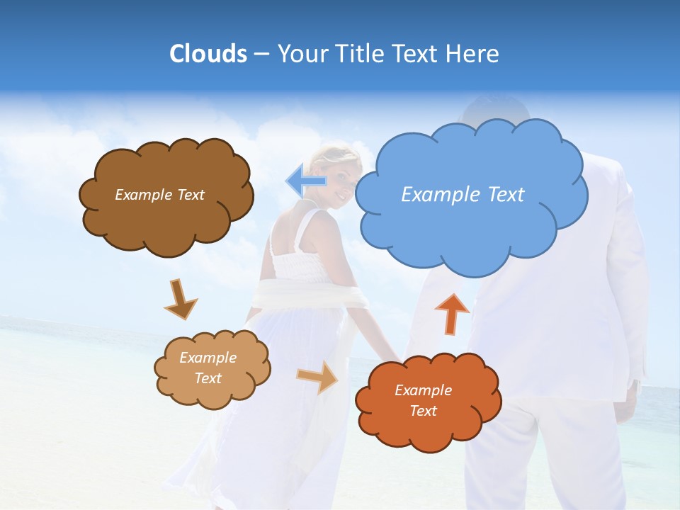 Destination Crystal Water Resort PowerPoint Template