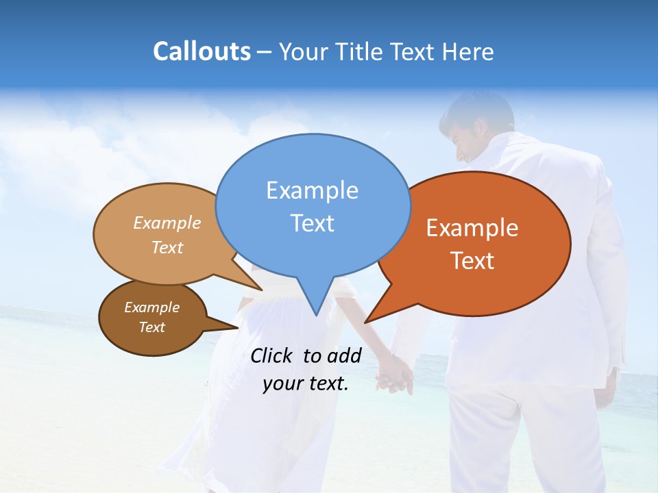 Destination Crystal Water Resort PowerPoint Template