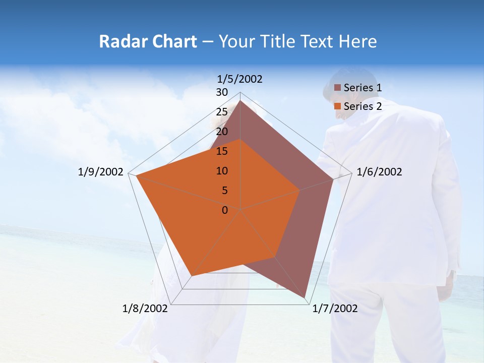Destination Crystal Water Resort PowerPoint Template