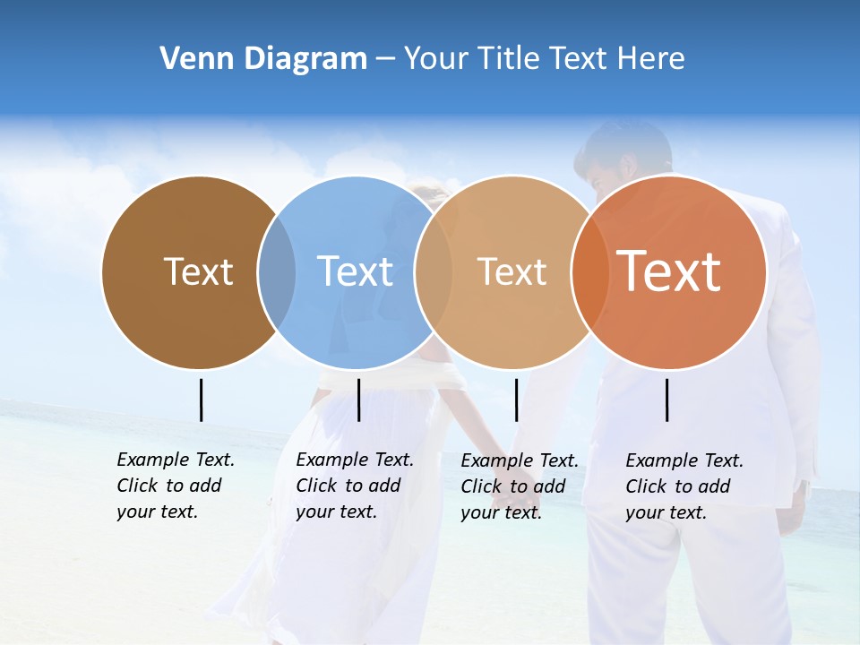Destination Crystal Water Resort PowerPoint Template