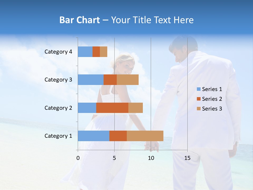 Destination Crystal Water Resort PowerPoint Template