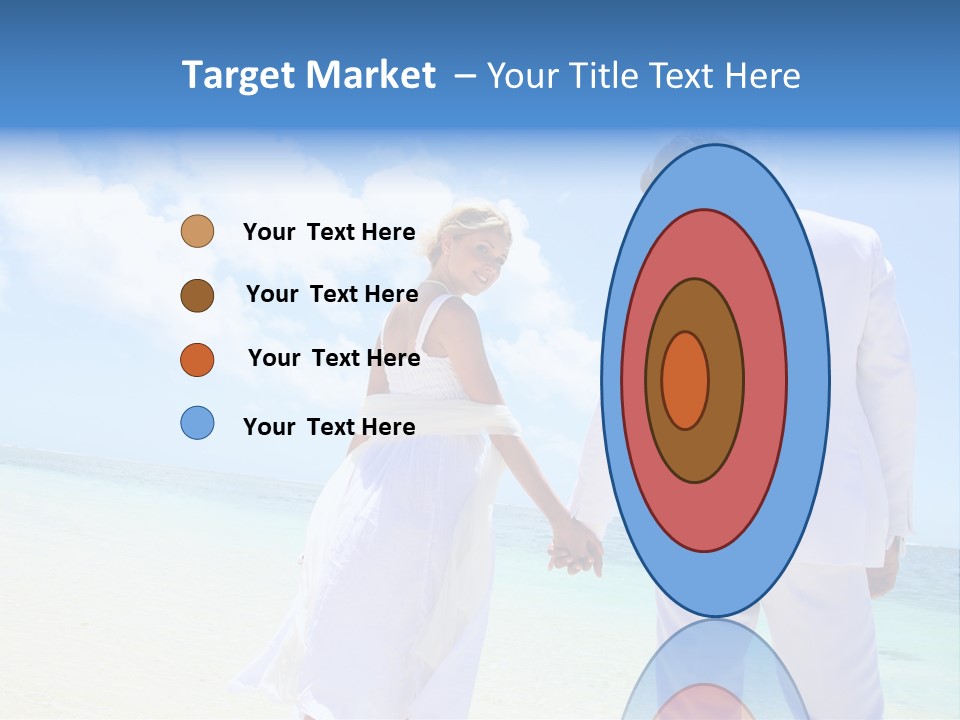 Destination Crystal Water Resort PowerPoint Template