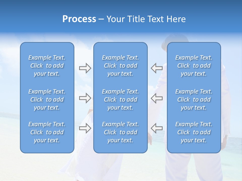Destination Crystal Water Resort PowerPoint Template