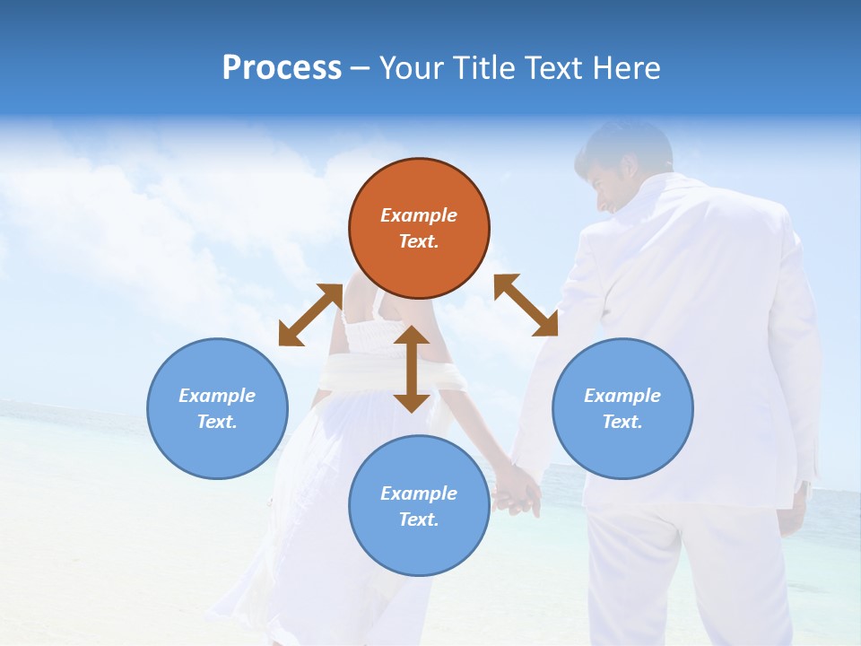 Destination Crystal Water Resort PowerPoint Template