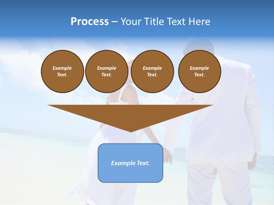 Destination Crystal Water Resort PowerPoint Template