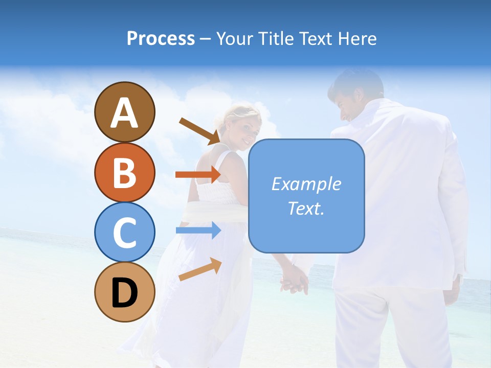 Destination Crystal Water Resort PowerPoint Template