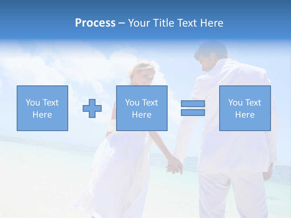 Destination Crystal Water Resort PowerPoint Template