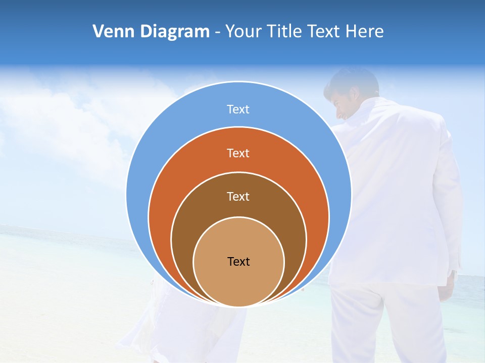 Destination Crystal Water Resort PowerPoint Template