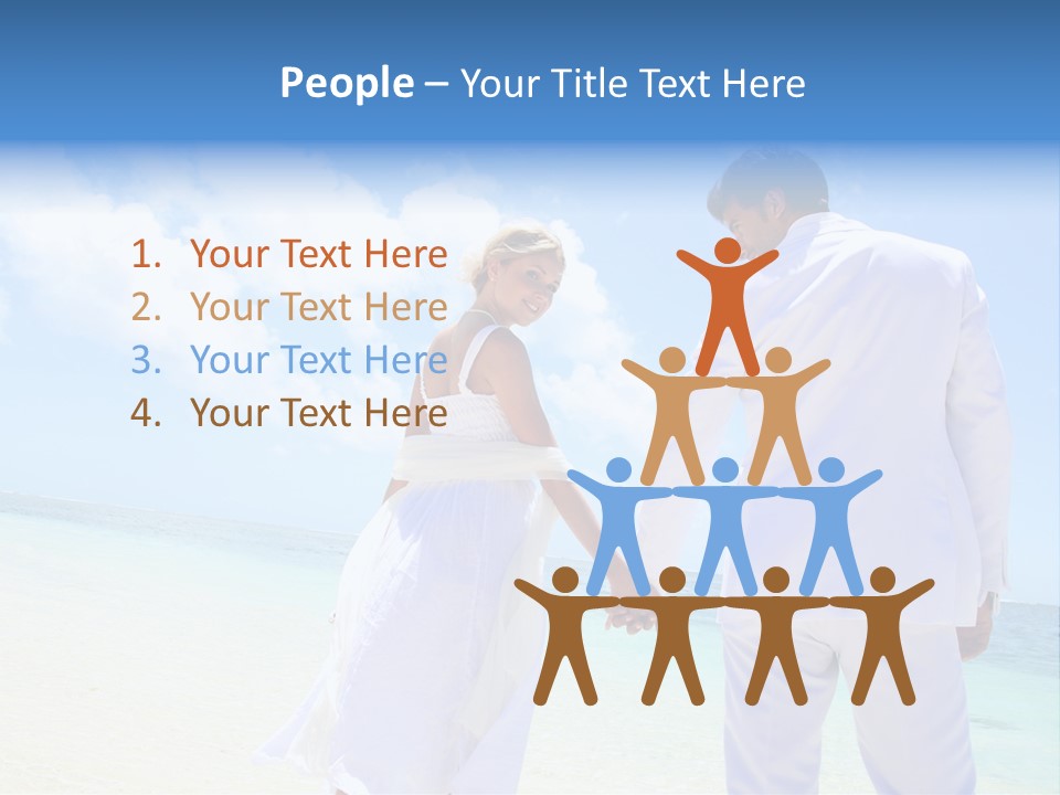 Destination Crystal Water Resort PowerPoint Template