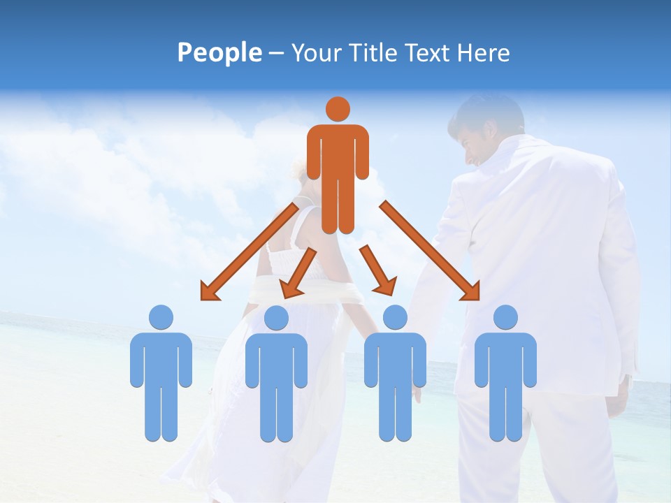 Destination Crystal Water Resort PowerPoint Template