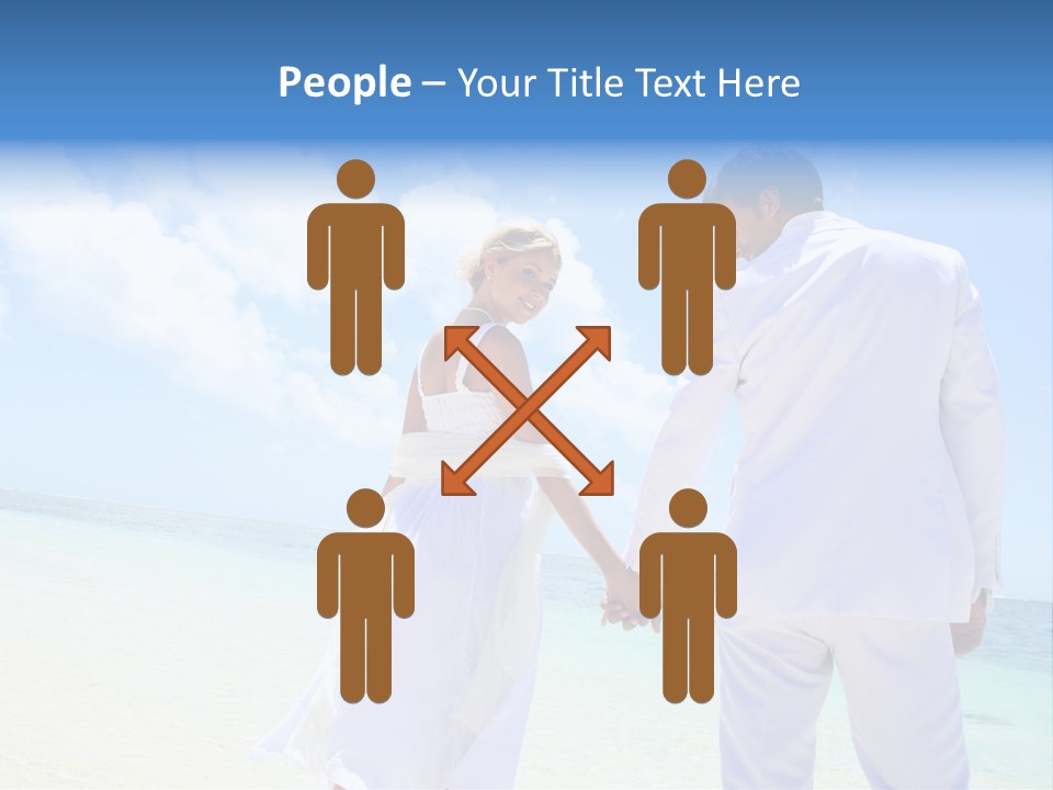 Destination Crystal Water Resort PowerPoint Template