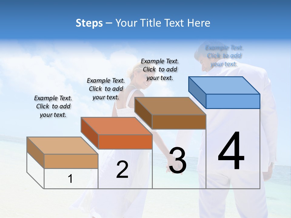 Destination Crystal Water Resort PowerPoint Template