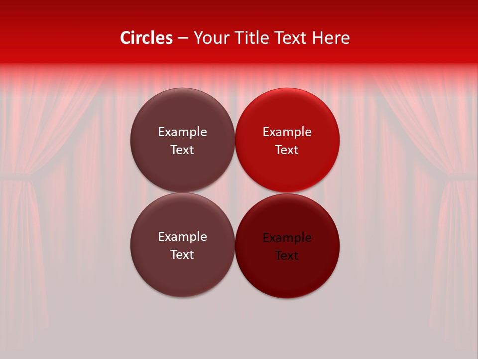 Front Show Orchestra PowerPoint Template