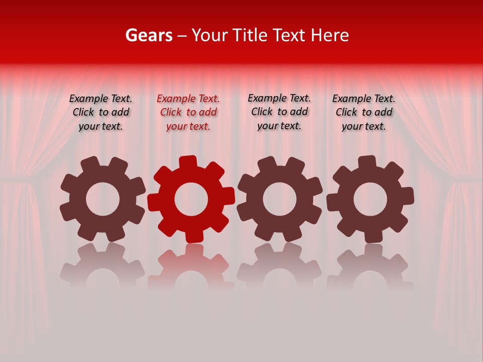 Front Show Orchestra PowerPoint Template