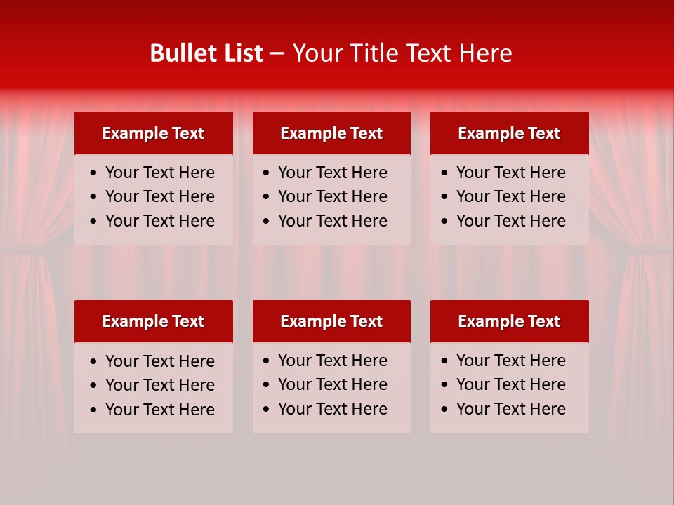 Front Show Orchestra PowerPoint Template