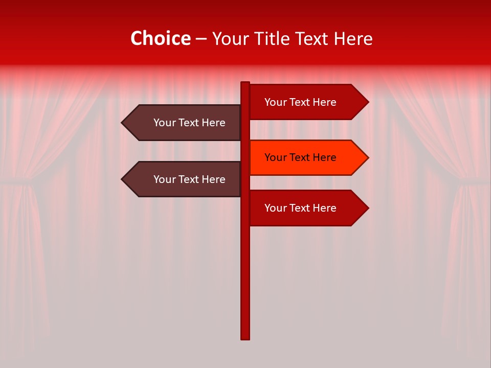 Front Show Orchestra PowerPoint Template