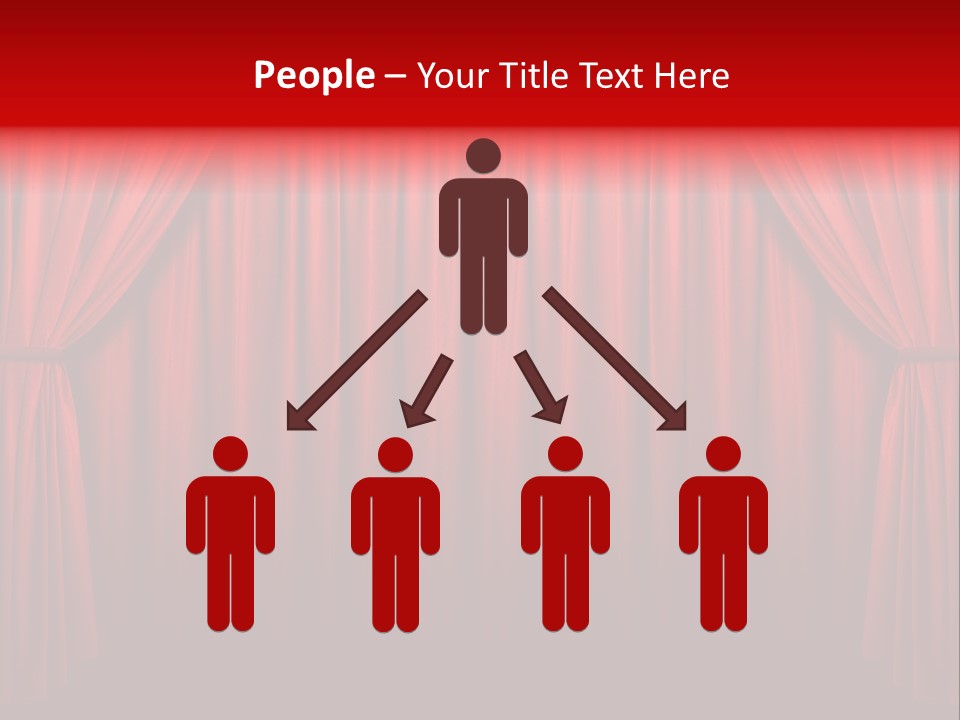 Front Show Orchestra PowerPoint Template