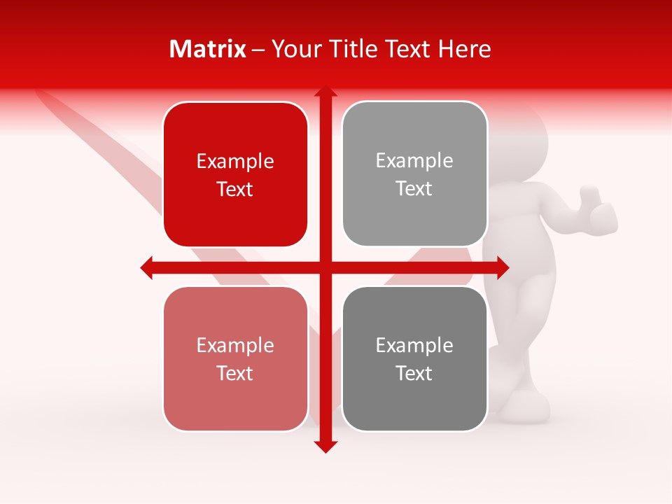 Clipboard Customer Mark PowerPoint Template