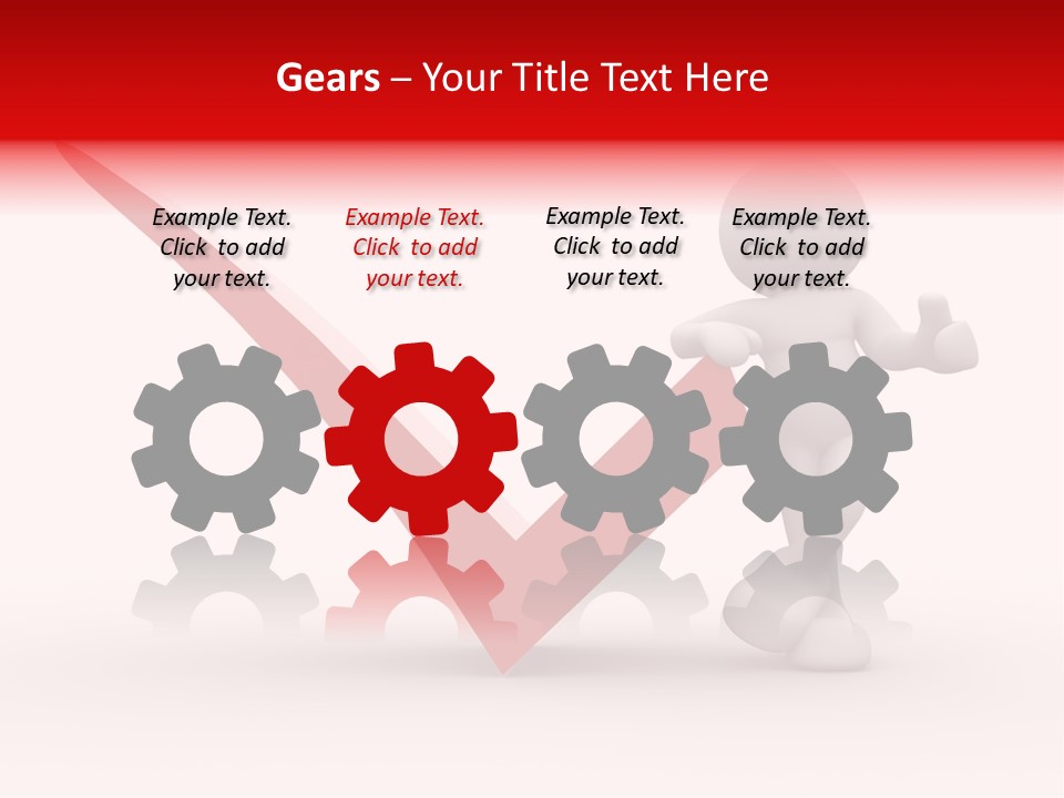 Clipboard Customer Mark PowerPoint Template