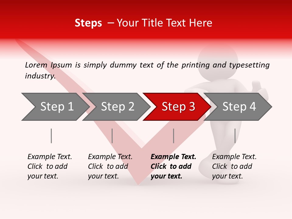 Clipboard Customer Mark PowerPoint Template