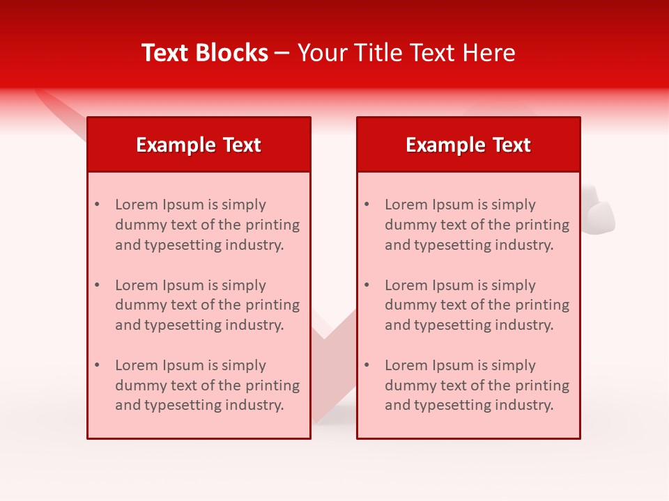 Clipboard Customer Mark PowerPoint Template